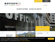 Tablet Screenshot of movimento.ch