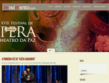 Tablet Screenshot of movimento.com